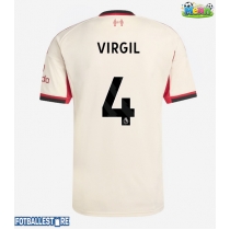 Liverpool Virgil van Dijk #4 Bortedrakt 2025-26 Kortermet